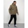 Sports male jacket, size 50, dark beige color