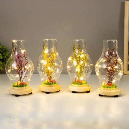 Nightnik Sobe "Flowering Love" LED from batteries LR44 MIX 8x8x19 cm Risalux