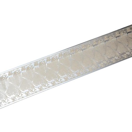Bar for the cornice "Provence", height 7 cm, length 25 m, color silver, sand