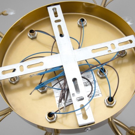 Aurika chandelier 9xg9 gold 60x60x30cm Bayerlux-7