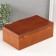 Casket wood for jewelry "Wave. Cinnamon" 28x17x10 cm