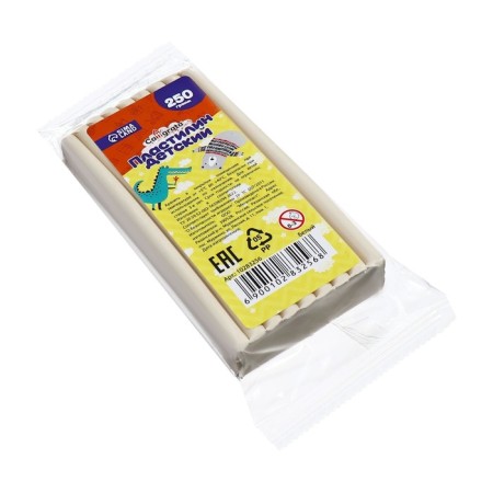 Plasticine 250g Calligrata classic, white-1