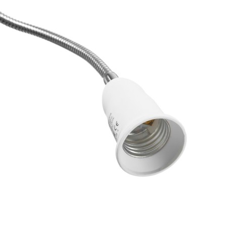 Lamp for plants 15 watts, 12 μmol/s, flexible leg 30 cm, off on the case-4