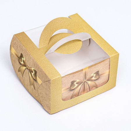 Bearbox under the Bento-Port with the Golden Bantian window, 14 x 14 x 8 cm-1