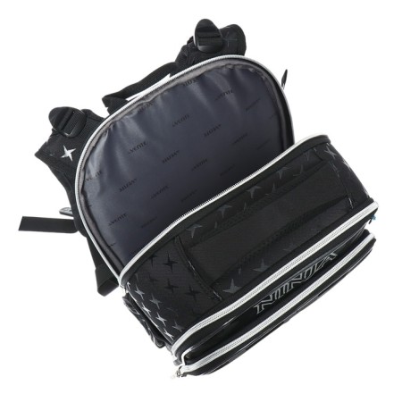 Frame backpack 37x28x18, Devente Premier 17l, Ninja, for boys, black-8