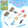 Set of marine animals "Sea World", 8 figures, decor
