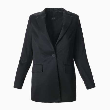 Jacket female single -breasted mist p. 50, black-5