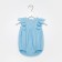 Body with ruffles crumb I am "Muslin", height 80-86 cm, blue color