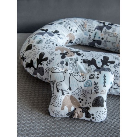 Pregnant “U Comfort” and pillow for babies “Baby”, Print Iceland-1