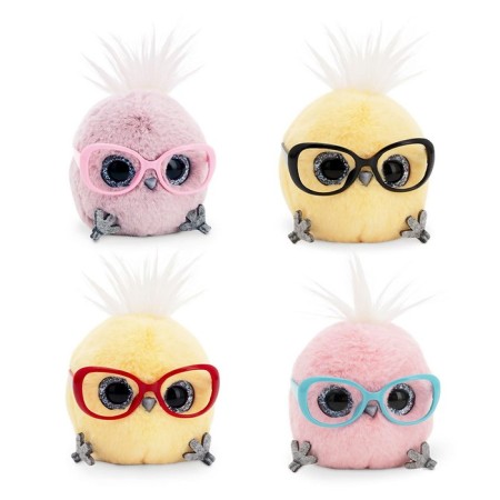 Soft toy-cords "Komik in big glasses", 8 cm, mix-1