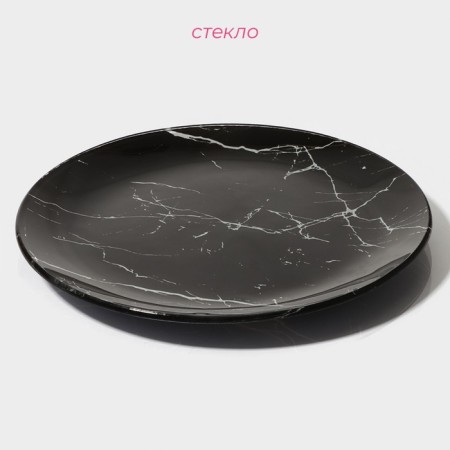 Plate Pirozhkaya shares "Black", d = 17.7 cm-1
