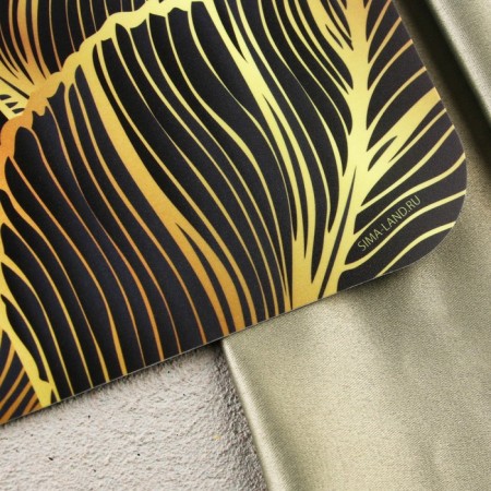 Board Plastic Tropical Leaf Green, 30x20 cm-1