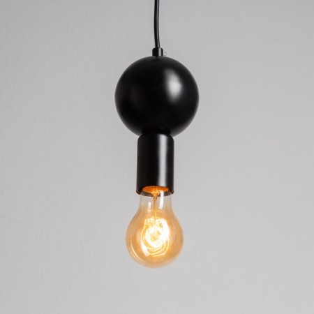 Antix lamp E27 40W Black Gold 10x10x27cm-2