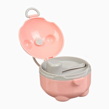 Container for storage of baby food, 150 ml., Pink color-1