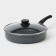 Silenik Granit, D = 28 cm, with anti -stick coating, glass cover, color gray color