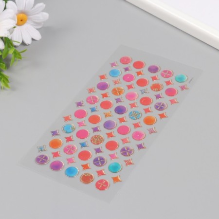 Stickers for creativity plastic "Eastern Logs" 9.3x20.4 cm-2