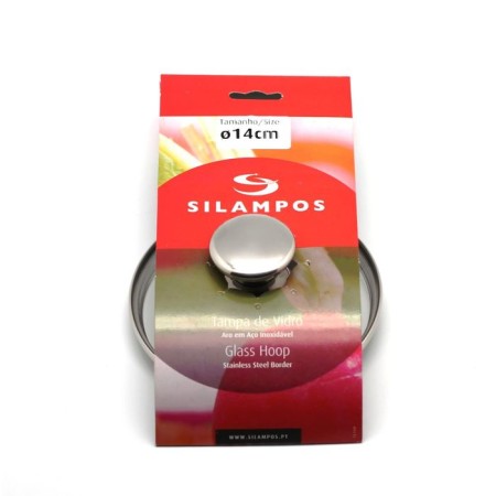 Silampos pan cover, glass, 14 cm-1