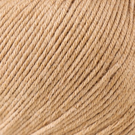 Yarn "Baby Cotton" 50% acrylic 50% cotton 165m/50g (405 beige)-2