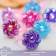 Children's ring "chosen" shine of flowers, color mix, dimensionless
