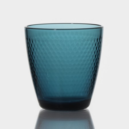 Low glass glass "Concept Yidil", 250 ml, London Topaz color