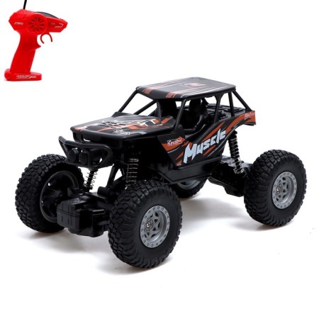 Radio -controlled jeep "Krauler", 1:20, works on the battery, color orange color