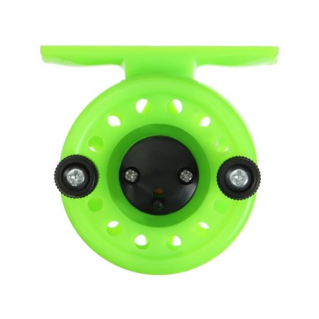 Inertial coil, plastic, diameter 5 cm, light green color, 108-3