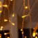Garland "fringe" 3 × 0.9 m, IP44, UMS, transparent thread, 232 LED, yellow glow, 220 V