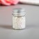 Glitter in the jar "White flakes" 8 grams 4.2x2.8x2.8 cm