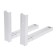 Ramo K-104 bracket, for a microwave oven, adjustable, up to 40 kg, 300-500 mm, white