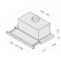 EliCa Elica Elite 14 Lux GRVTWH/A/60, built -in 650 m3/h, 3 speeds, 60 cm, white