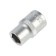 Head -sided tundra head, under a square 1/2, 12 mm, CRV