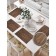 Set of napkins for setting the table "Wood texture", rectangular, size 32x46 cm, 4 pcs