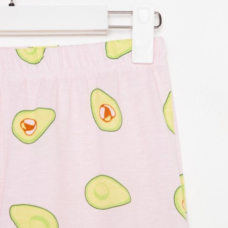 Pajamas female (T -shirt and trousers) KAFTAN AVOCADO p. 44-46, pink-10