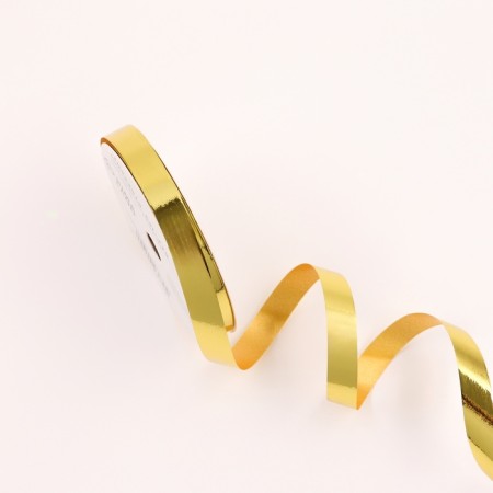 Plastic metallic tape, 1.2cm x 45m, gold-1