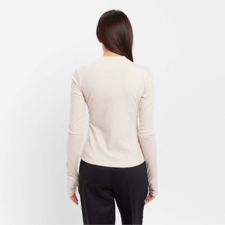 Jumper with a decorative seam Women's Mist p. 44, milk color-2