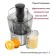 Pioneer JC2050 juicers, centrifugal, 1100 watts, 2 speed modes, silver color