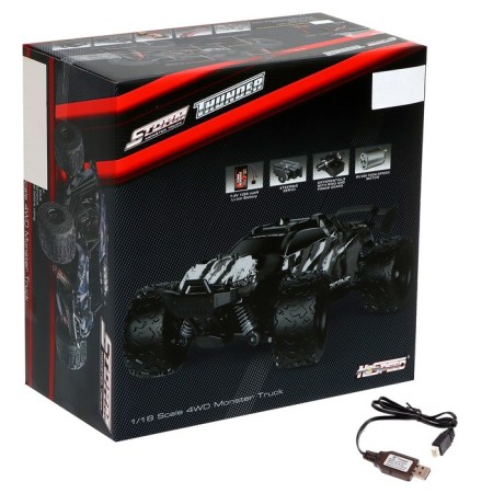 Radio -controlled machine "Baggi", 4WD, 36 km/h, scale 1:18-8
