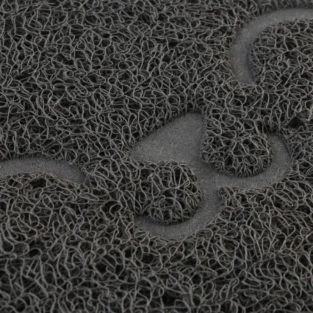 Universal rug for a bowl and a muzzle tray, 30x40 cm, gray-7