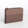 Women's wallet on a magnet, brown color