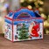 Gift box "Snowmen in the city" 20 x 12 x 19 cm