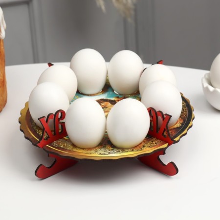 Easter stand for 8 eggs "Angels", 19.5 × 19.5 cm
