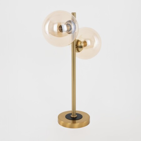 Lauren decorative lamp Citilux "Lauren" CL146823 15x52 cm, 2x40W, E14, brown color-2