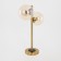 Lauren decorative lamp Citilux "Lauren" CL146823 15x52 cm, 2x40W, E14, brown color