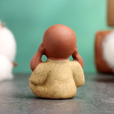 Figure "I do not hear anything - Kikazaru" 4,5x3.5cm-2