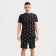 Pajama men's kaftan "f*ck" R.54, black