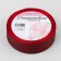 Decorative ribbon "Cell", 25 mm, 9 ± 0.5 m, red color