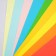 Tsilateral-colored paper A4, 12 sheets, 12 colors "Kalyaka-Malyak"