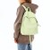 Youth backpack with lightning, 4 pockets, green color
