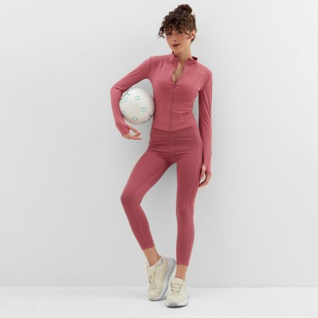 Leggings Sports Minaku: Sportly; Pink color, rr 46-4