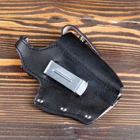 Harmoon holster under PM "Wolf" with a bracket, with a marine, leather-2